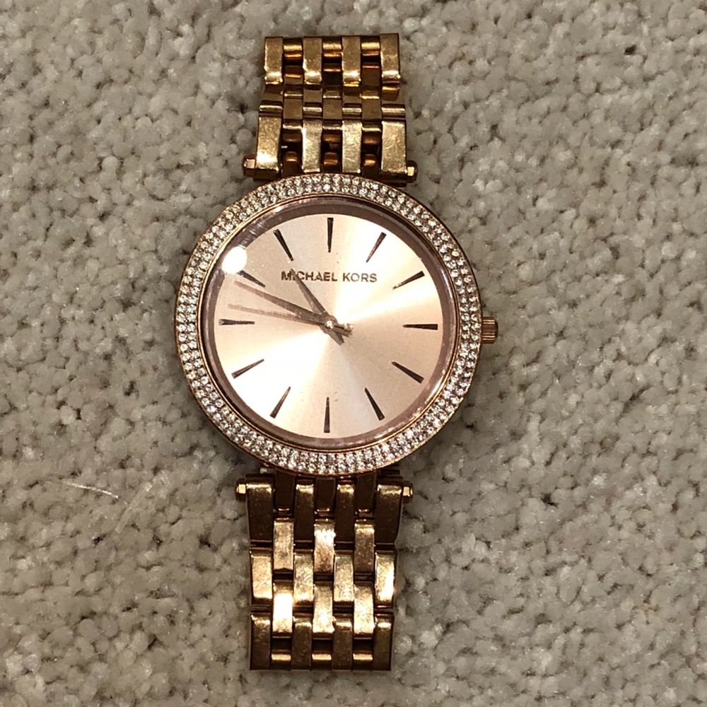 Rose Gold Michael Kors Watch